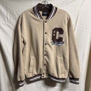 Vintage Streetwear Society "California" Captain Button Down Jacket Sz M